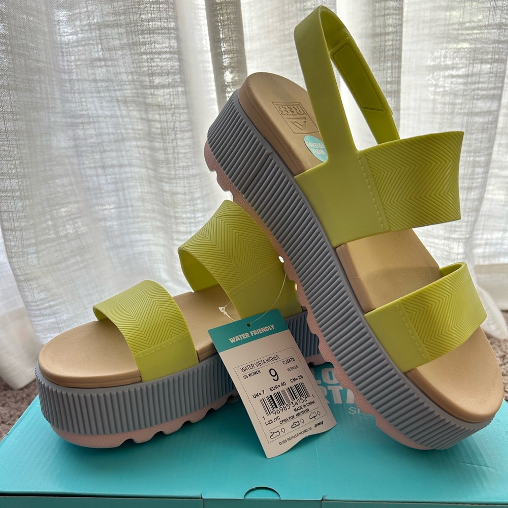 Water Vista Higher | Water Proof | Reef Platform Sandals
